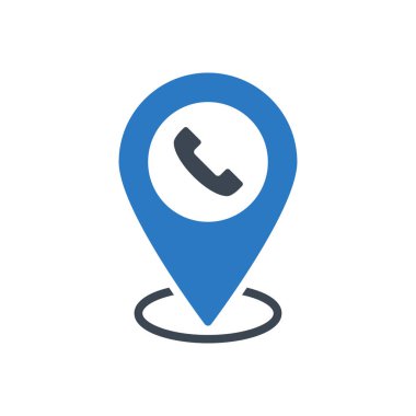 harita vektör renk simgesi