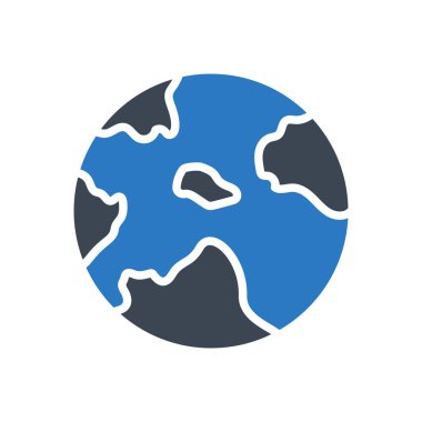 toprak vektör renk simgesi