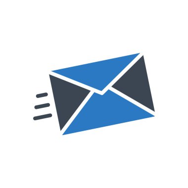 e-posta vektörü renk simgesi