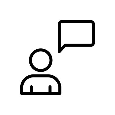 uyarı vektörü ince çizgi simgesi