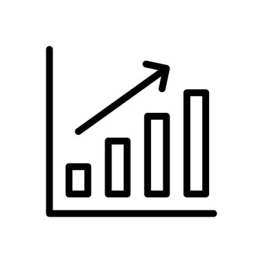 Vektör ince çizgi simgesini arttır