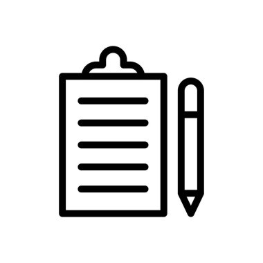 proje vektörü ince çizgi simgesi