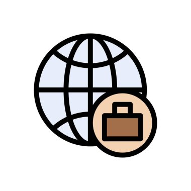 genel vektör düz renk simgesi