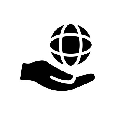 dikkat vektörü düz simgesi