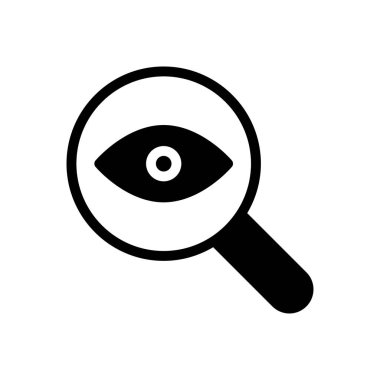 vektör düz simgesini incele