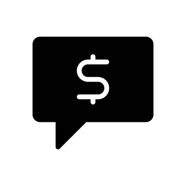 kabarcık vektörü düz simgesi