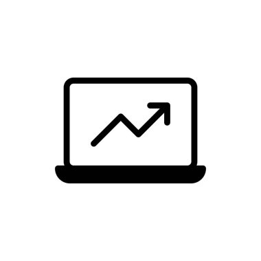 grafik vektör düz simgesi