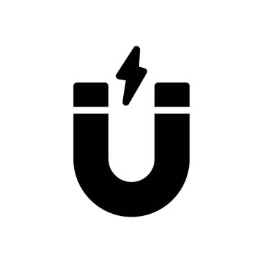 vektör glyph düz simgesini çek