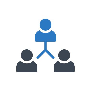 takım vektör renk simgesi