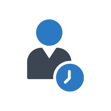 çalışan vektör renk simgesi