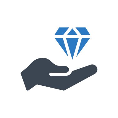 değer vektörü renk simgesi