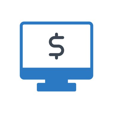 çevrimiçi vektör renk simgesi