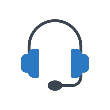 servis vektörü renk simgesi