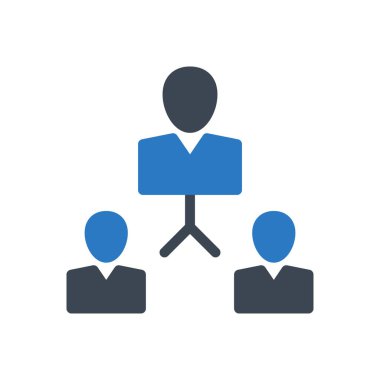 takım vektör renk simgesi