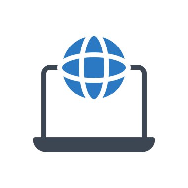 tarayıcı vektör renk simgesi