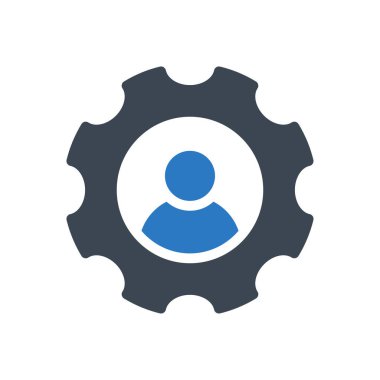 Hesap vektörü renk simgesi