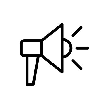 ad vektörü ince çizgi simgesi