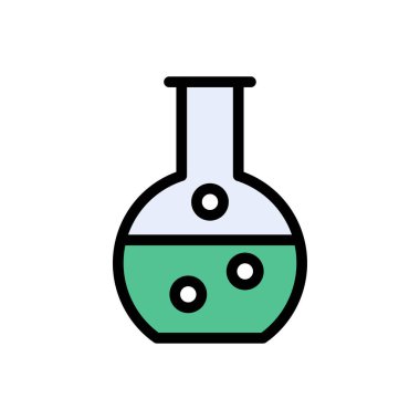 lab vektör düz renk simgesi 