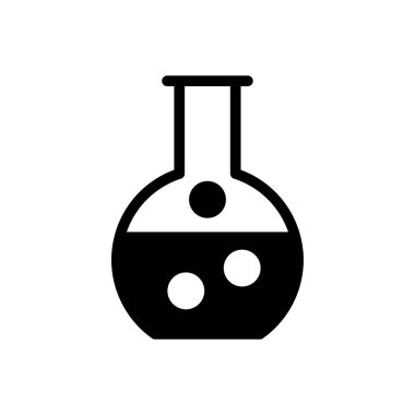 lab vektör düz simgesi 