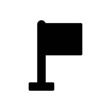 Başarı vektörü düz simgesi 