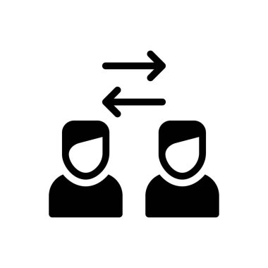 değişken vektör düz simgesi 