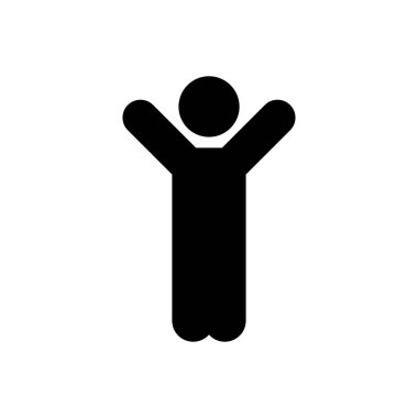 Kutlama vektörü düz simgesi 