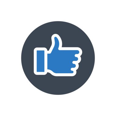 Geribildirim vektörü renk simgesi