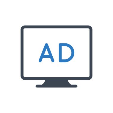 pazarlama vektörü renk simgesi