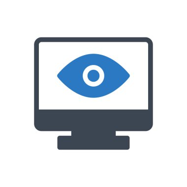 vektör kabartma renk simgesine bak