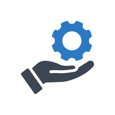 yönetim vektörü renk simgesi