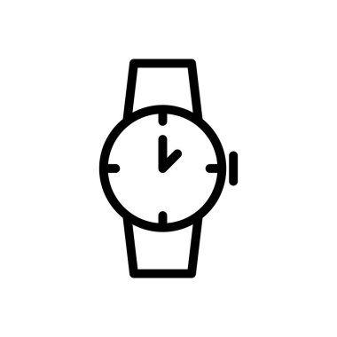 vektör ince çizgi simgesini izle