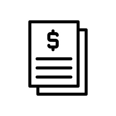 algılama vektörü ince çizgi simgesi