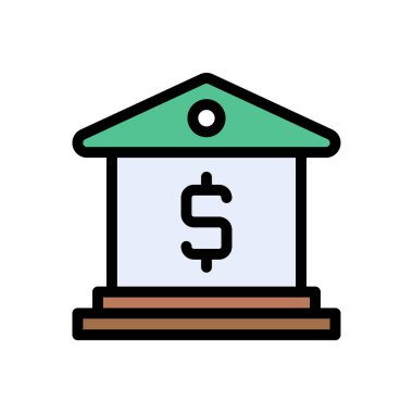 nakit vektör çizgisi renk simgesi