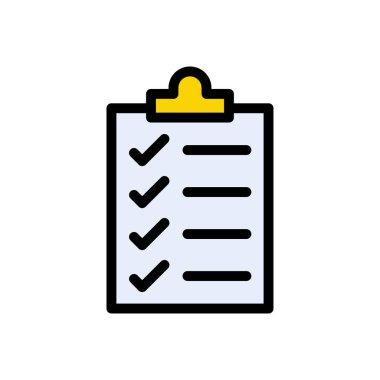 proje vektör çizgisi renk simgesi