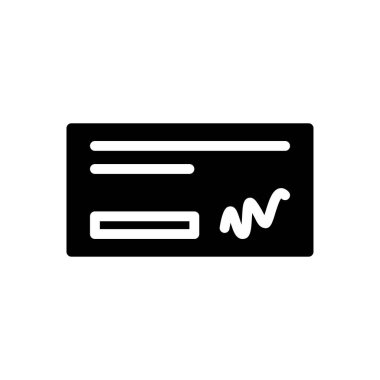 vektör düz simgesini öde