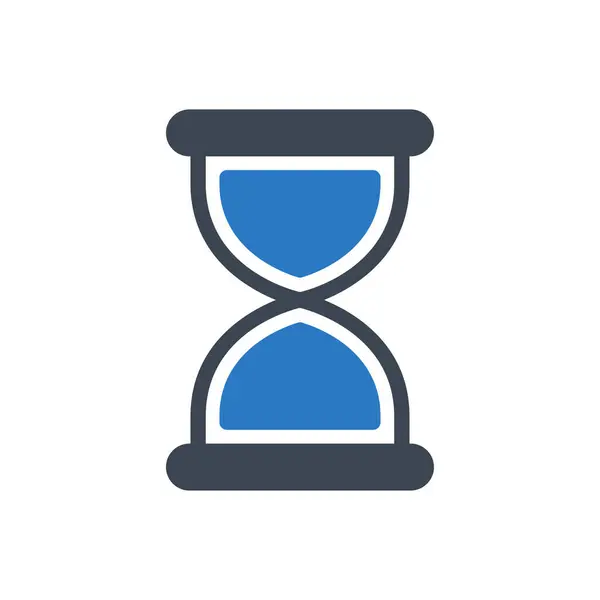 Stopwatch Vector Glifo Icono Color — Archivo Imágenes Vectoriales