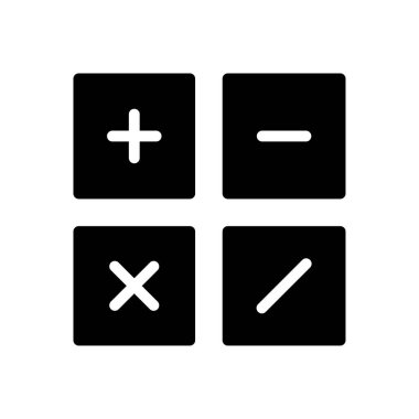 finans vektörü glyph düz simgesi