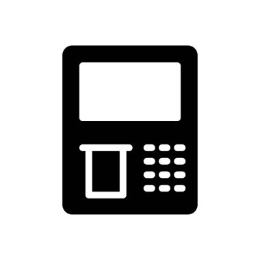 vektör glyph düz simgesini kaldır