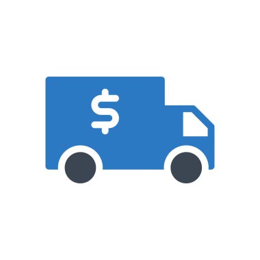 kamyon vektör kabartma rengi 