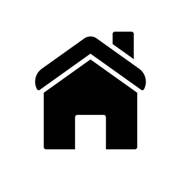 Home Vector Glifo Icono Plano — Vector de stock