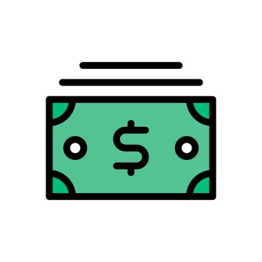 vektör düz renk simgesini kaydet