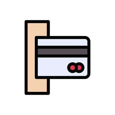 öde vektör düz renk simgesi