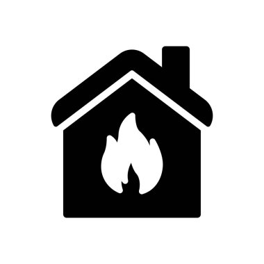 Düz vektör simgesini yak