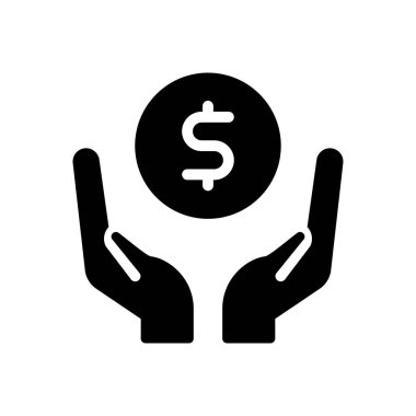 Koruma vektörü simgesi düz simgesi