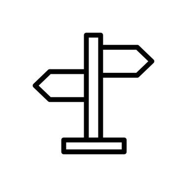 tahta vektörü ince çizgi simgesi