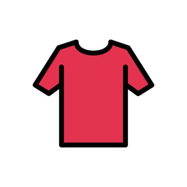 Kumaş vektör düz renk simgesi