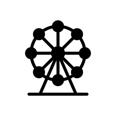 tekerlek vektör düz simge