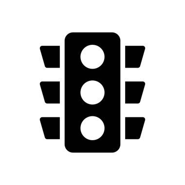 Sinyal vektörü düz simgesi