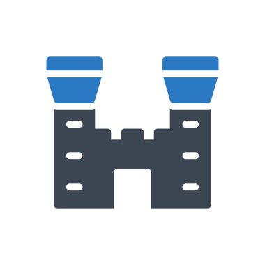 Tarihsel vektör renk simgesi