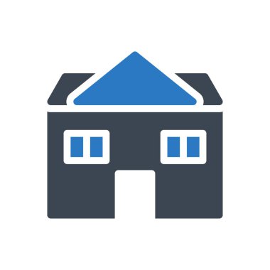 ev vektörü renk simgesi